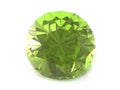 Green gemstone Royalty Free Stock Photo