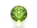Green gemstone Royalty Free Stock Photo