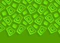 Green geometric pattern abstract background template Royalty Free Stock Photo