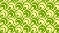 Green Geometric Retro Circles Pattern Background Royalty Free Stock Photo