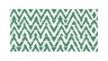 Green Geometric Zigzag Pattern Texture, vector design Generative AI Royalty Free Stock Photo