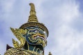 Green Giant in Wat Phra Kaew or name officially as Wat Phra Si Rattana Satsadaram Royalty Free Stock Photo