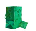 Green Gift Bag Royalty Free Stock Photo