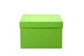 Green gift box Royalty Free Stock Photo