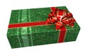 Green gift box