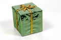 Green Giftbox Royalty Free Stock Photo
