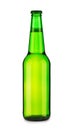 Green glass beer bottle Royalty Free Stock Photo