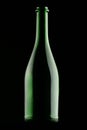Green Glass Bottle Royalty Free Stock Photo