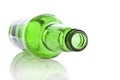 Green glass bottle Royalty Free Stock Photo