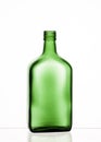 Green glass bottle Royalty Free Stock Photo