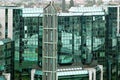 Green glass building Royalty Free Stock Photo