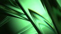 Green glass cool and beautiful refraction and reflection Elegant and modern 3D rendering abstract background