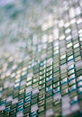 Green glass square Royalty Free Stock Photo