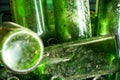 Green glasses Royalty Free Stock Photo
