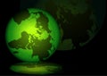 Green globe