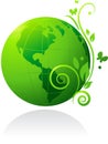 Green globe