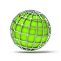 green globe ball