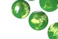 Green globes