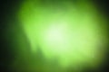 Green glow of aurora borealis in the night sky Royalty Free Stock Photo