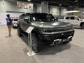 Green GMC SUV at the Auto Show in Washington DC