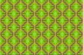 Green gold fabric pattern, ethnic seamless pattern, for curtain design, packaging, decorative printing, retro tile pattern, carpet Royalty Free Stock Photo