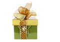 Green And Gold Gift Box