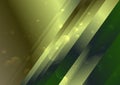 Green and Gold Gradient Diagonal lines Stripes Background Vector Image Royalty Free Stock Photo
