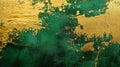 Green Gold Texture Abstract Background Royalty Free Stock Photo