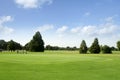 Green Golf grass landscape in Texas