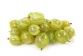 Green gooseberries Royalty Free Stock Photo
