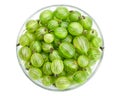 Green gooseberry Royalty Free Stock Photo