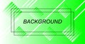 Green gradation square background illustration