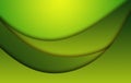 Green gradient background with tinted curved lines.