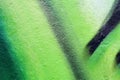 Green graffiti texture or background