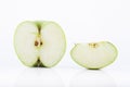 Green Granny Smith apple Royalty Free Stock Photo