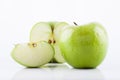 Green Granny Smith apple Royalty Free Stock Photo