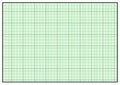 Green graph Size A3 Table 10 Channels Royalty Free Stock Photo