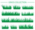 Green grass collection