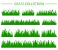 Green grass collection