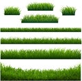 Green Grass Frame With White Background Royalty Free Stock Photo