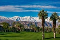 Marriott golf course Palm Desert California Royalty Free Stock Photo