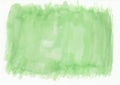 Green grass horizontal watercolor gradient hand drawn backgr