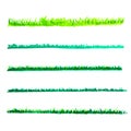Green grass lines