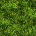 Green Grass Seamless Pattern Background With Generative AI Royalty Free Stock Photo