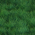 Green Grass Seamless Pattern Background With Generative AI Royalty Free Stock Photo