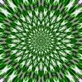 Green grass spring star Mandala Flower Vibrant Kaleidoscope Royalty Free Stock Photo