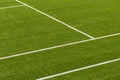 Green grass tennis court background Royalty Free Stock Photo