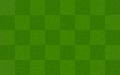 Green grass texture vector background. Horizontal field with pattern of squares. Surface for chess or soccer Royalty Free Stock Photo