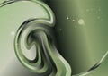 Green and Grey Abstract Gradient Twirling Background Vector Graphic Royalty Free Stock Photo