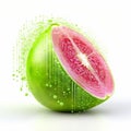 Green Grid Fruit: A Vibrant Blend Of Colors And Advertising